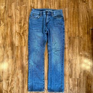 GAP Men's Blue Blue Straight Leg Jeans Pants Size 31x32